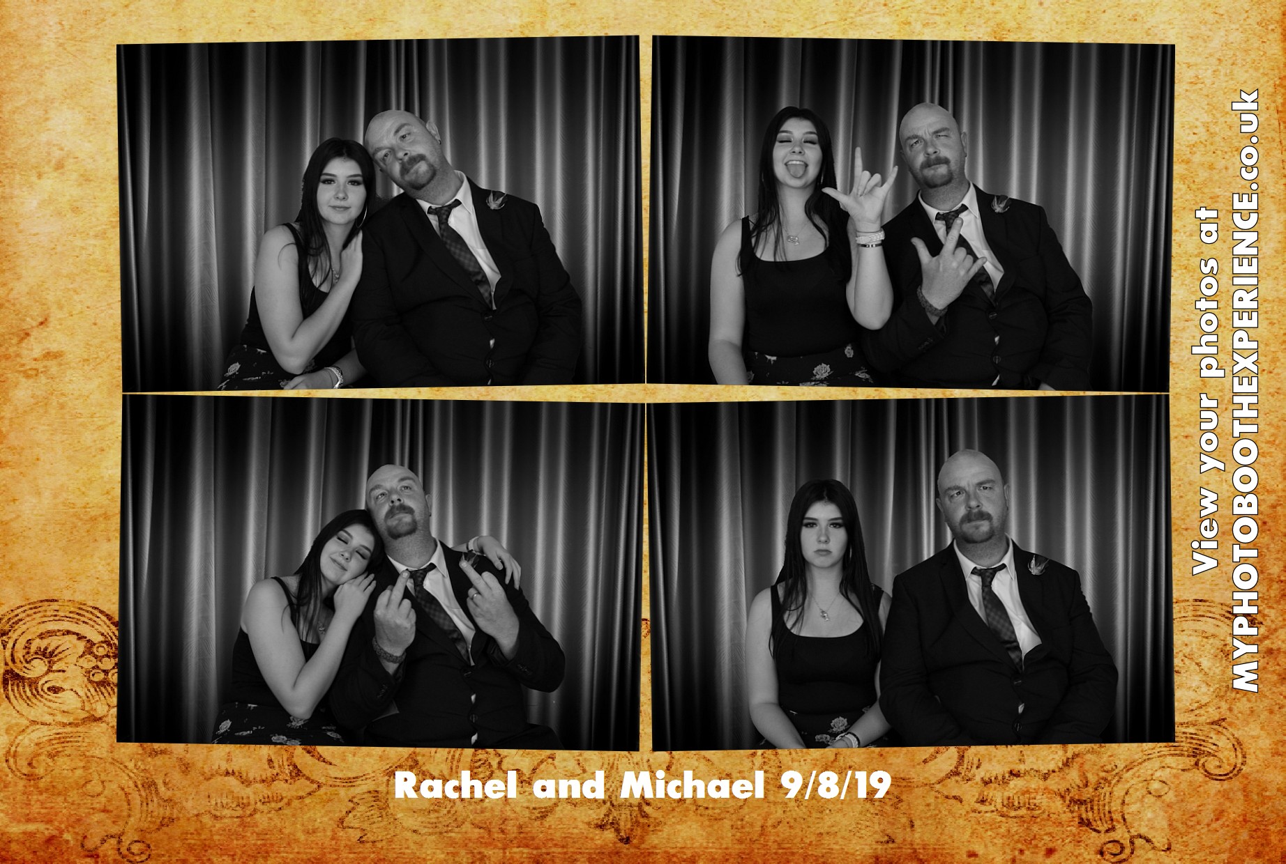 Rachel and Michael's Wedding | View more photos from the event at gallery.myphotoboothexperience.co.uk/u/MyPhotoBoothExperienceLtd/Rachel-and-Michaels-Wedding